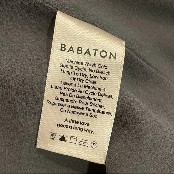 Aritzia Babaton Wallace Wrap Mini Dress XS - Picture 5 of 9